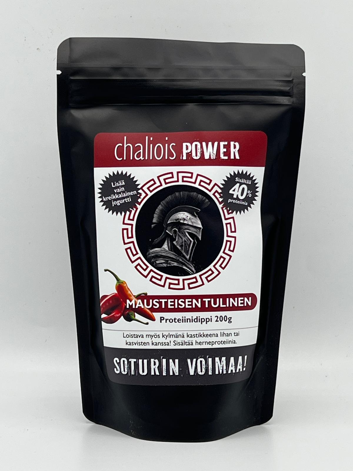 Chaliois POWER Mausteisen tulinen proteiinidippi 200 g