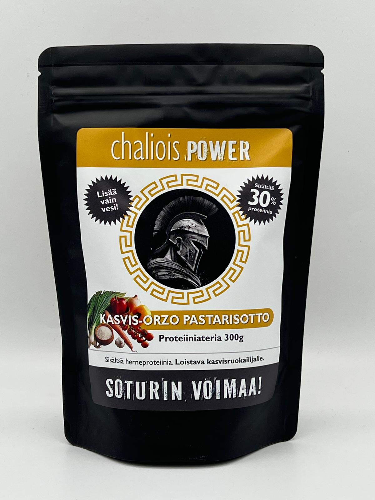 Chaliois POWER kasvis-orzo pastarisotto PROTEIINIATERIA